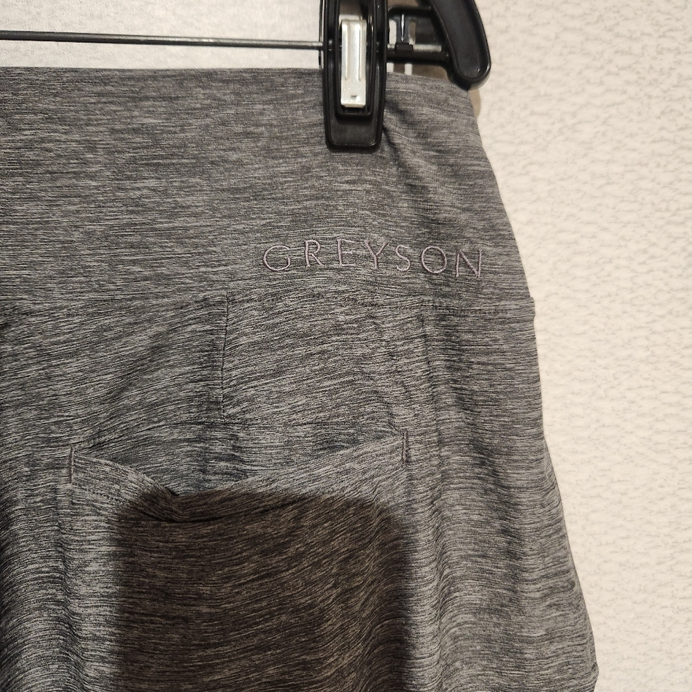 Greyson Womens Pull On Joggers Gray Large - Picture 2 of 7